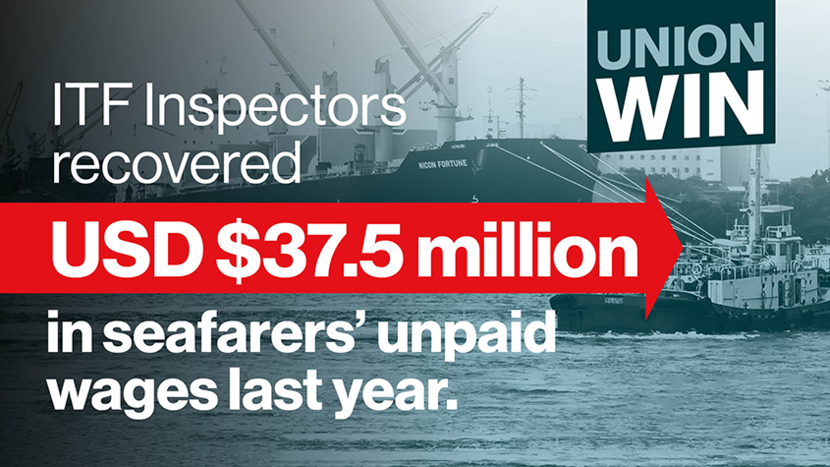 ITF Inspectors Recover USD$37.6m In Unpaid Wages For Seafarers, Despite ...